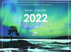 Финляндия набор евро 2022 PROOF (11 монет)
