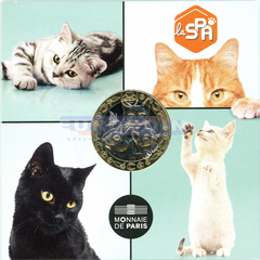 Франция 5 Евро 2025 Кошка UNC