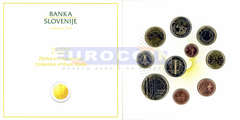 Словения набор евро 2022 BU (10 монет)
