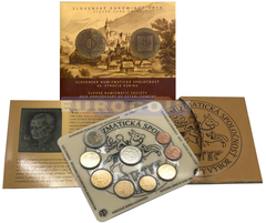 Словакия Набор Евро 2010 Нумизматическое общество BU (8 монет)