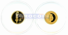 Люксембург 10 евро 2013 Золотая Женщина