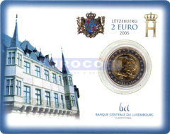 Люксембург 2 евро 2005 Династия BU