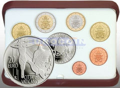 Ватикан набор евро 2021 PROOF (9 монет)