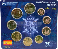 Испания набор евро 2013 BU (9 монет)