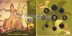 Кипр набор евро 2012 BU (9 монет)