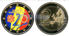 Андорра 2 евро 2014 Андорра в Совете Европы (C) II