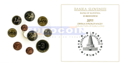 Словения набор евро 2011 BU (10 монет)