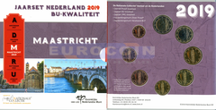 Нидерланды набор евро 2019 BU (8 монет) 