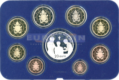 Ватикан набор евро 2022 PROOF (9 монет)