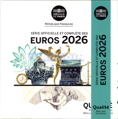 Франция набор евро 2026 BU (8 монет)