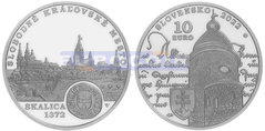 Словакия 10 евро 2022 Скалица
