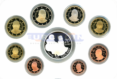 Ватикан набор евро 2015 PROOF (9 монет)