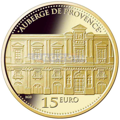Мальта 15 евро 2013 Оберж де Прованс