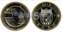 Финляндия 5 евро 2013 Хяме IX