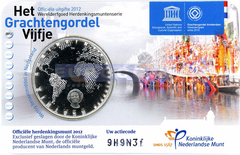 Нидерланды 5 евро 2012 Каналы Амстердама