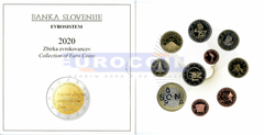Словения набор евро 2020 PROOF (10 монет)