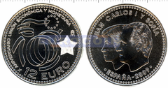 Испания 12 евро 2009, 10 лет валютному союзу