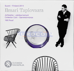 Финляндия 10 евро 2014 Илмари Тапиоваара