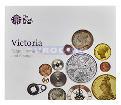 Великобритания 5 фунтов 2019 Королева Виктория