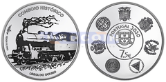 Португалия 7,5 евро 2020 Исторические поезда PROOF