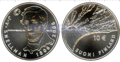 Финляндия 10 евро 2006 Вильгельм Снелльман BU