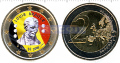 Бельгия 2 евро 2009 Луи Брайль (С)