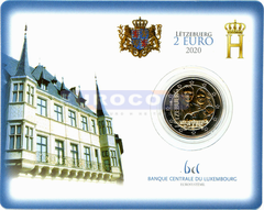 Люксембург 2 евро 2020 Рождение Принца Чарльза BU