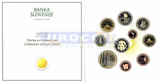 Словения набор евро 2022 PROOF (10 монет)
