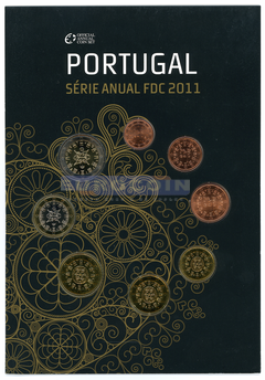 Португалия набор евро 2011 FDC (8 монет)