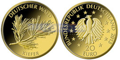 Германия 20 евро 2013 Сосна