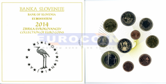 Словения набор евро 2014 BU (10 монет)