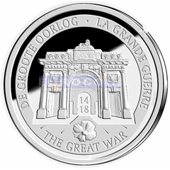 Бельгия 10 евро 2014 Первая мировая война