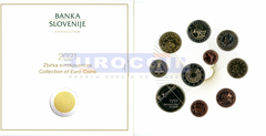 Словения набор евро 2021 BU (10 монет)