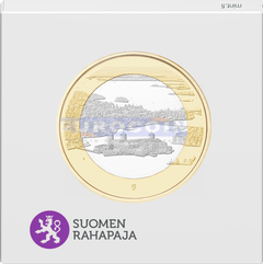 Финляндия 5 евро 2018 Олавинлинна PROOF