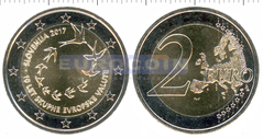 Словения 2 евро 2017 Евро в Словении
