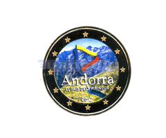 Андорра 2 евро 2017 Страна в Пиренеях (C)