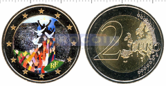 Франция 2 евро 2019 Берлинская стена (C)