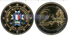 Мальта 2 евро 2014, 200 лет полиции (C)