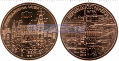 Австрия 10 евро 2015 Вена