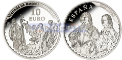 Испания 10 евро 2014 «Антон ван Дейк»